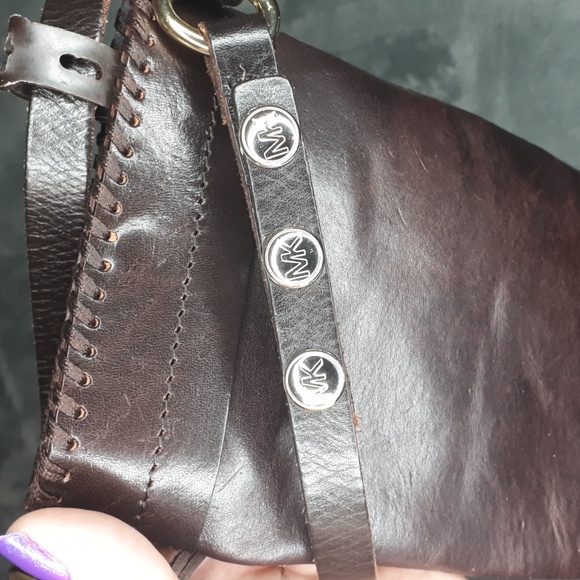 NWOT Michael Kors~Leather Mini Belt Bag - Picture 6 of 6